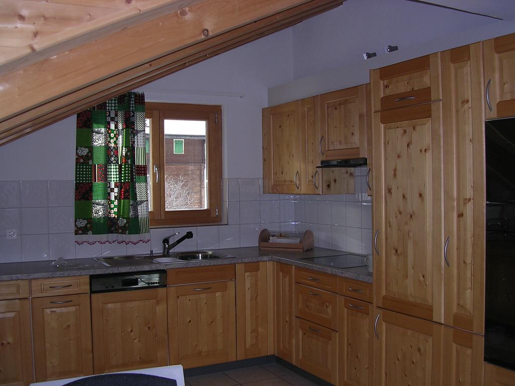 Gotschnablick Apartment Klosters Cameră foto
