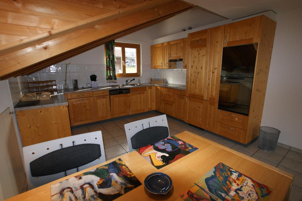 Gotschnablick Apartment Klosters Cameră foto